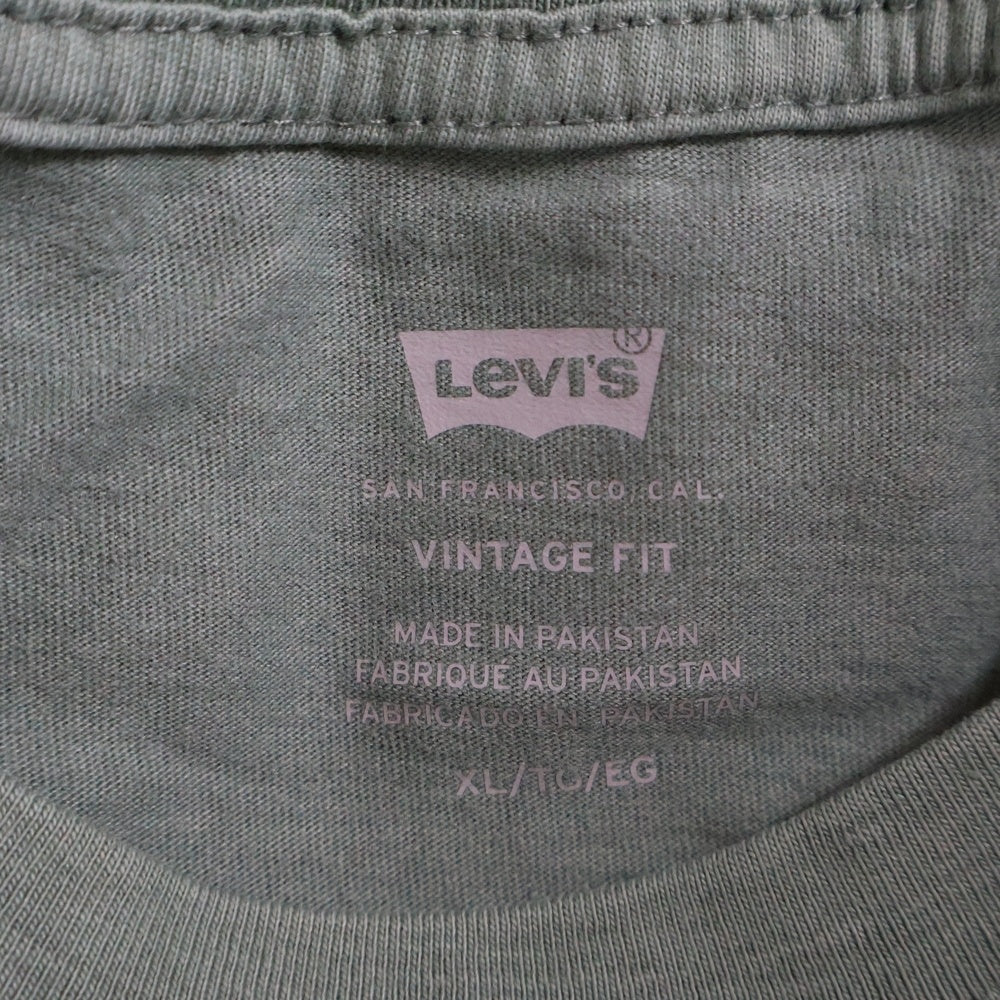 Levi's(リーバイス) フロントプリント半袖Tシャツ 87373-0106 グリーン