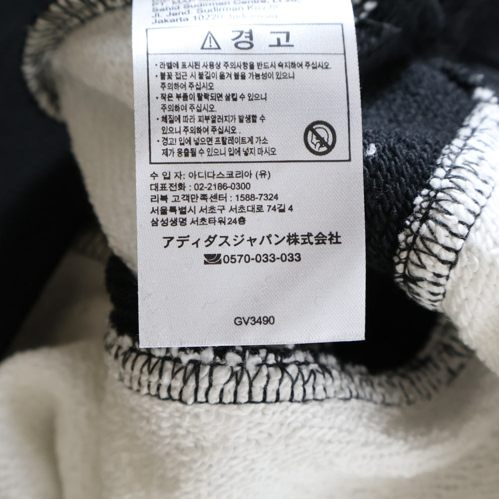 Reebok(リーボック) フロント刺繍クルーネックスウェットトレーナー GV3490 ブラック