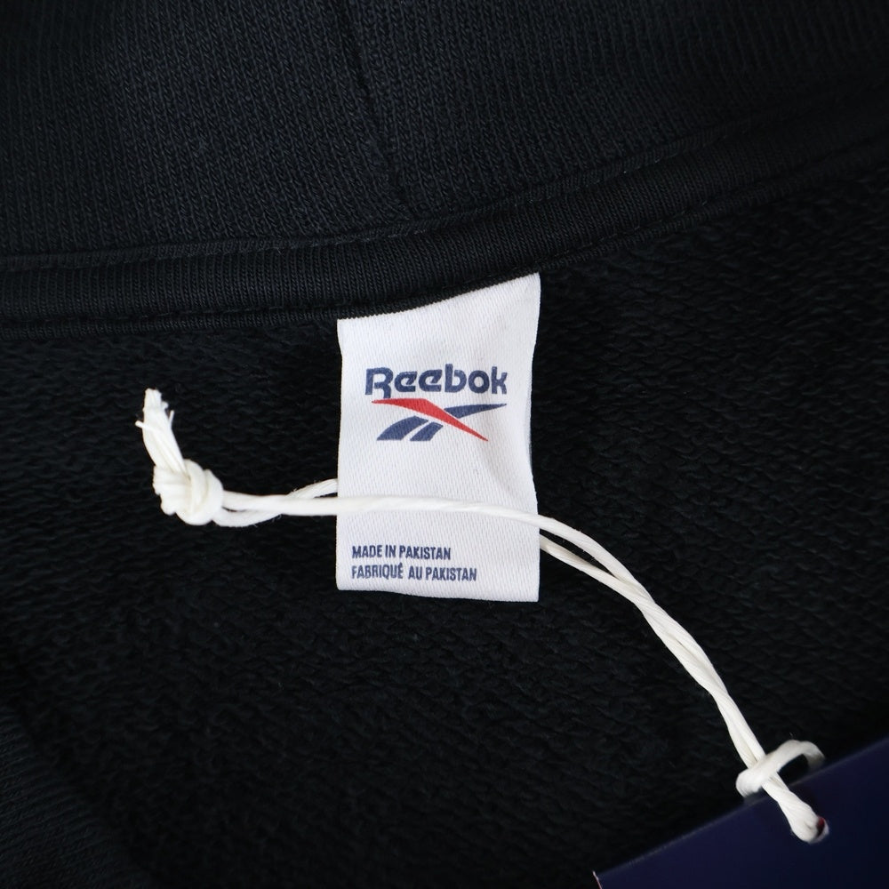 Reebok(リーボック) フロントプリントプルオーバーパーカー GV3454 ブラック