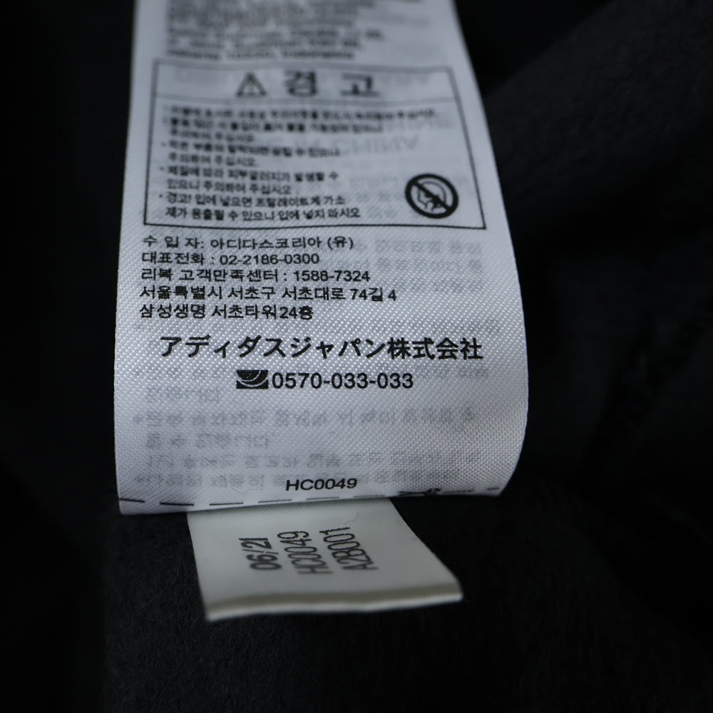 Reebok(リーボック) フロントプリントプルオーバーパーカー HC0049 ブラック