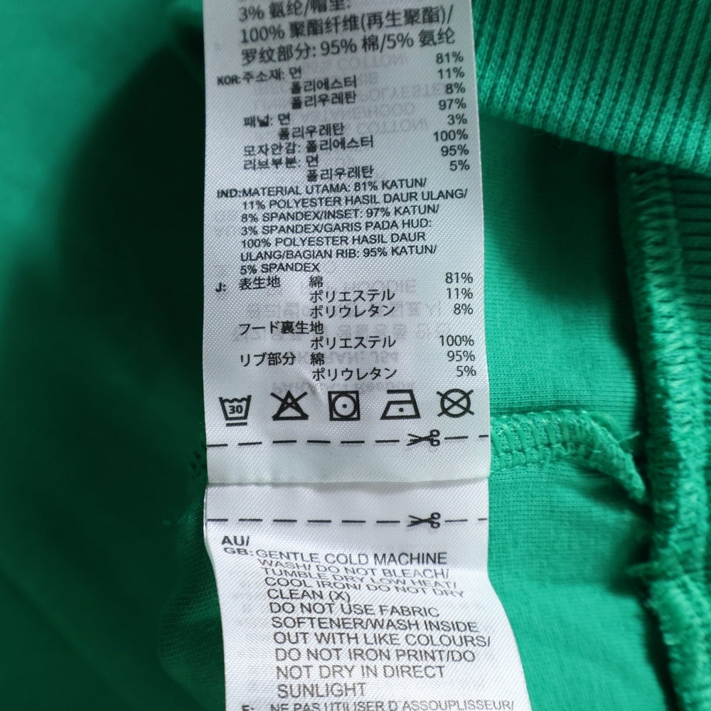 Reebok(リーボック) フロントプリントプルオーバーパーカー H62562 グリーン