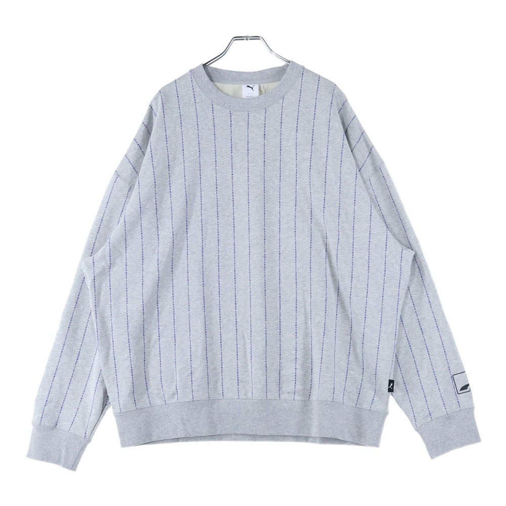 PUMA(プーマ) クルーネックスウェットトレーナー 539162-04 グレー