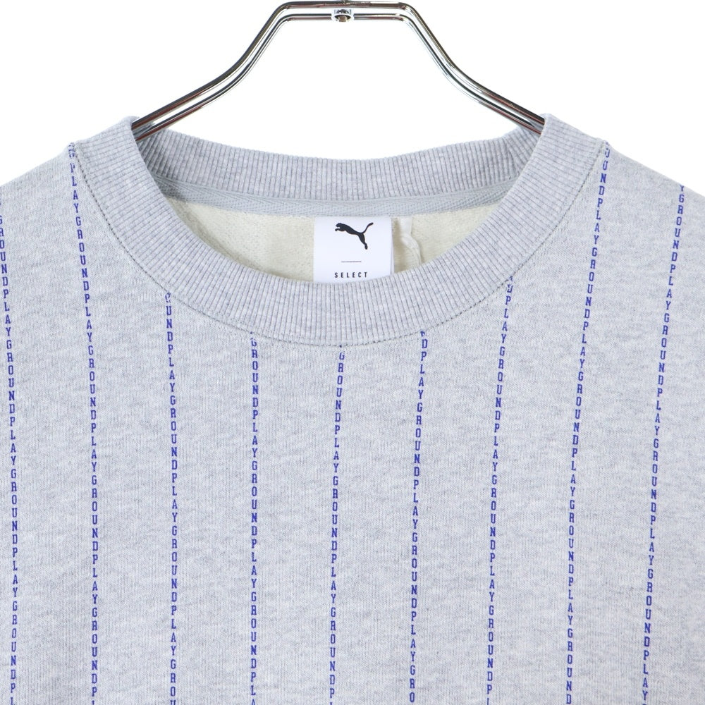 PUMA(プーマ) クルーネックスウェットトレーナー 539162-04 グレー