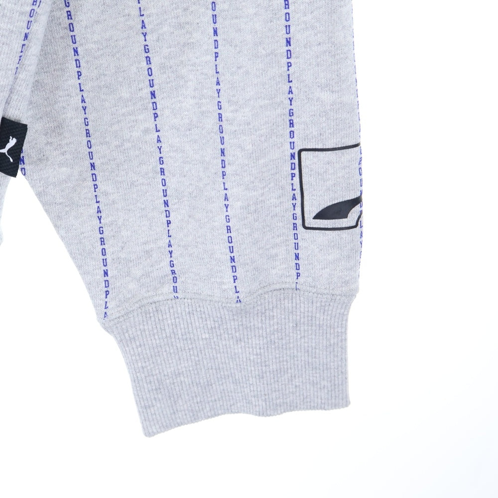 PUMA(プーマ) クルーネックスウェットトレーナー 539162-04 グレー