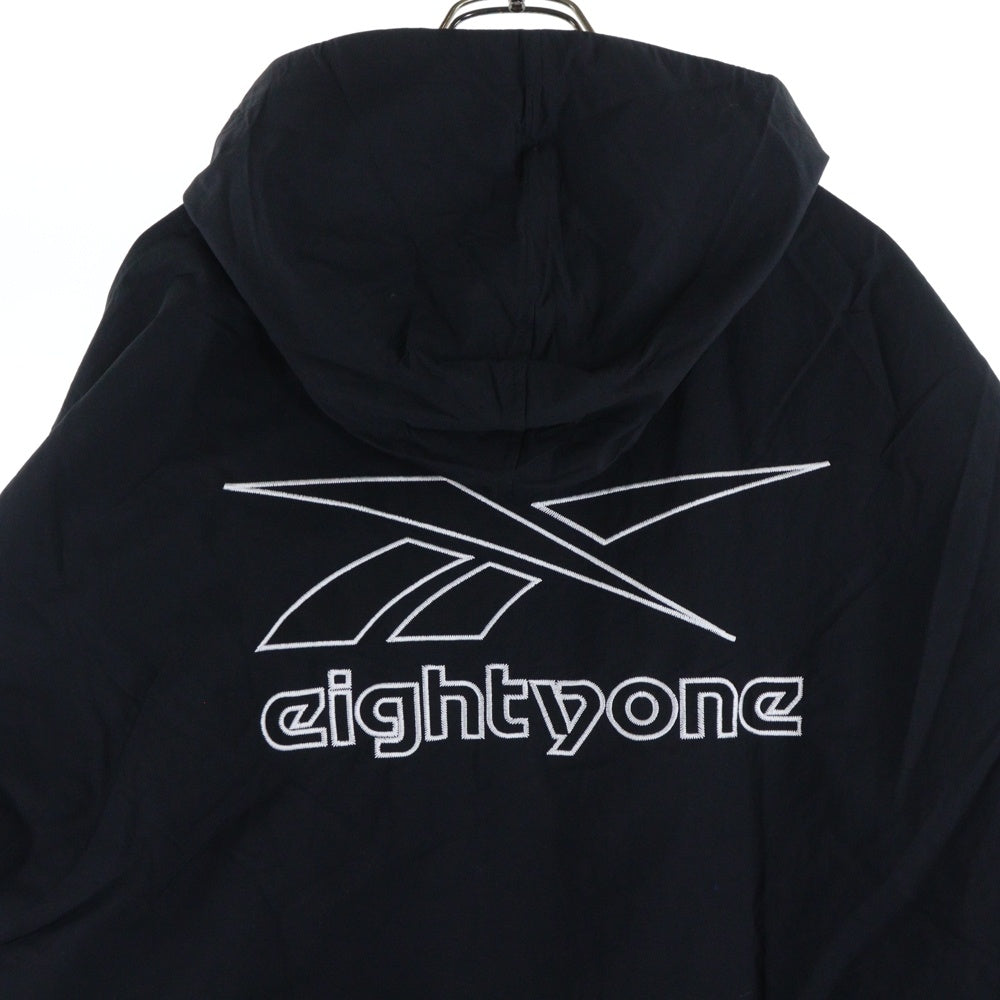 Reebok(リーボック) フロント刺繍ブルゾン GK6887 ブラック