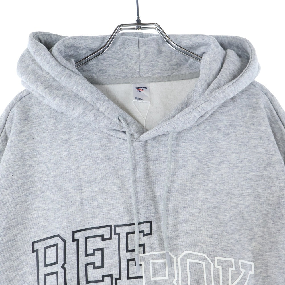 Reebok(リーボック) フロントプリントプルオーバーパーカー HC0050 グレー