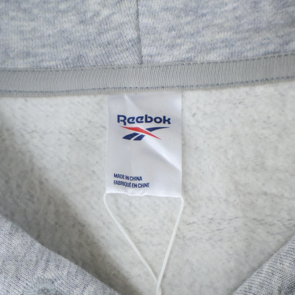 Reebok(リーボック) フロントプリントプルオーバーパーカー HC0050 グレー