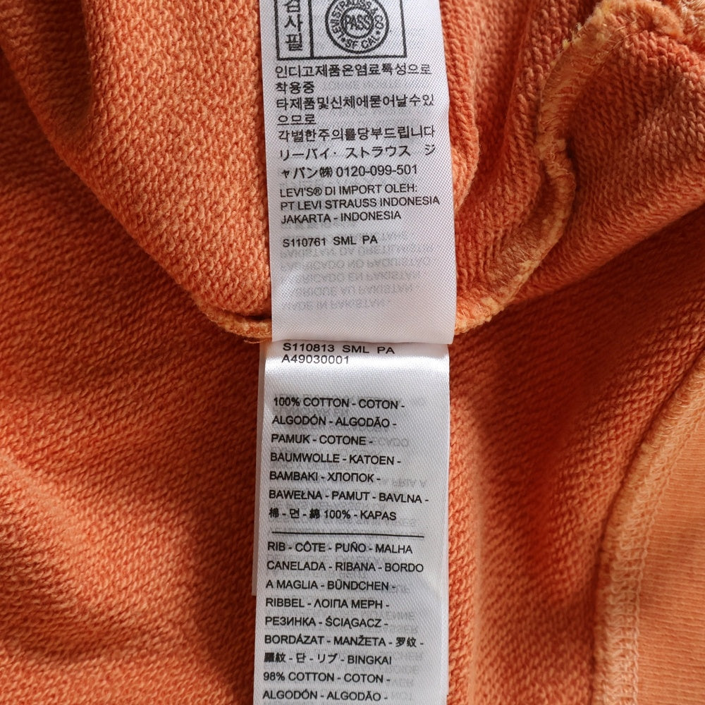 Levi's(リーバイス) クルーネックスウェットトレーナー A49030001 オレンジ
