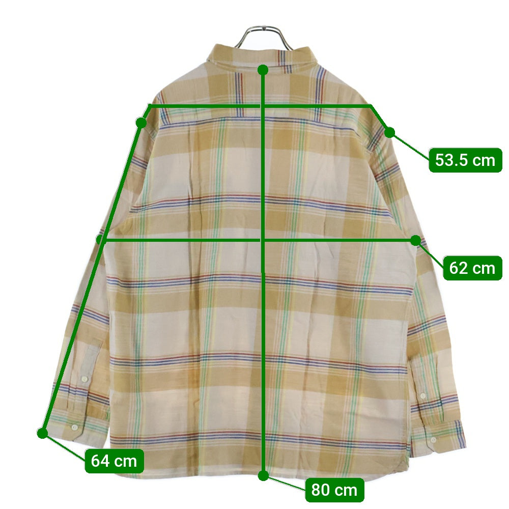 Levi's(リーバイス) フロントボタン付きチェックシャツ 19573-0189 ブラウン