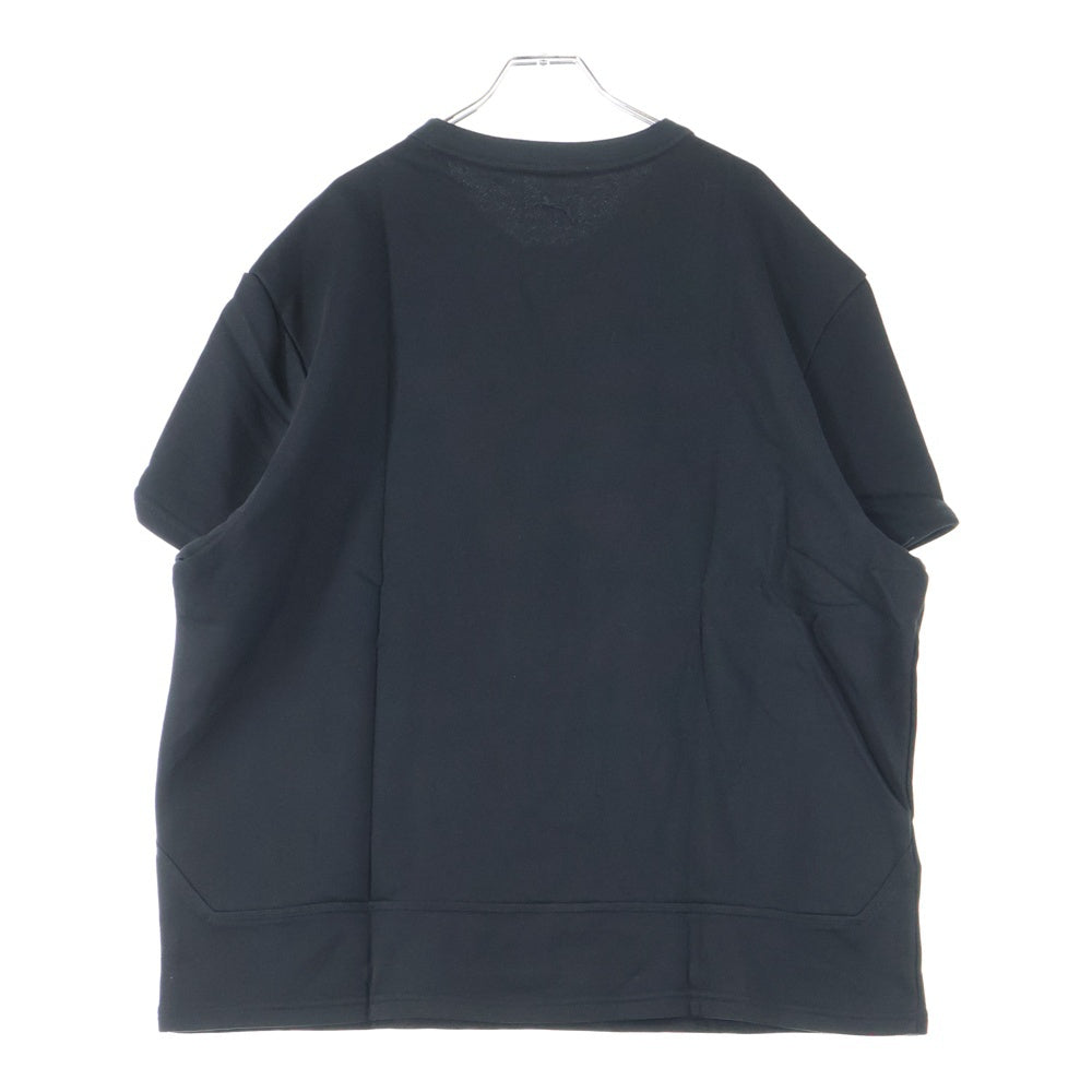 PUMA(プーマ) フロント刺繍半袖Tシャツ 534192-02 ブラック