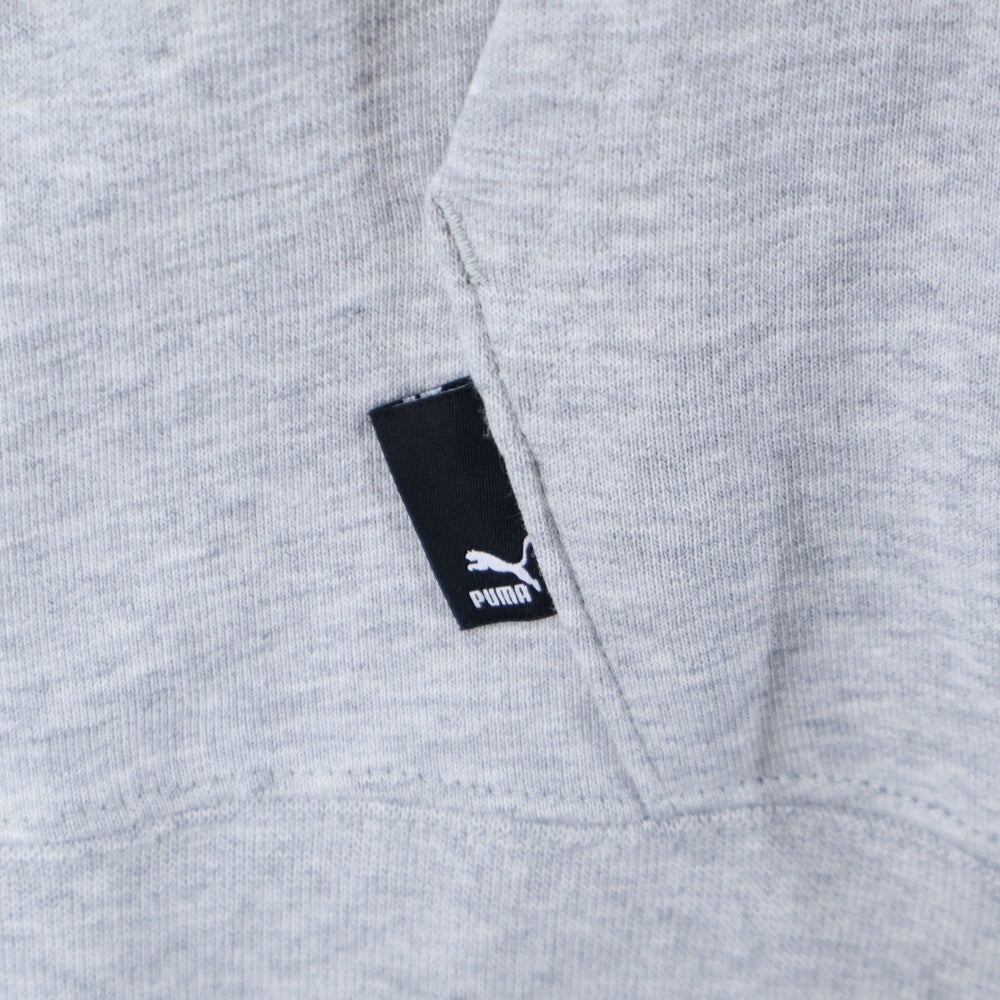 PUMA(プーマ) フロント刺繍プルオーバーパーカー 538259-04 グレー