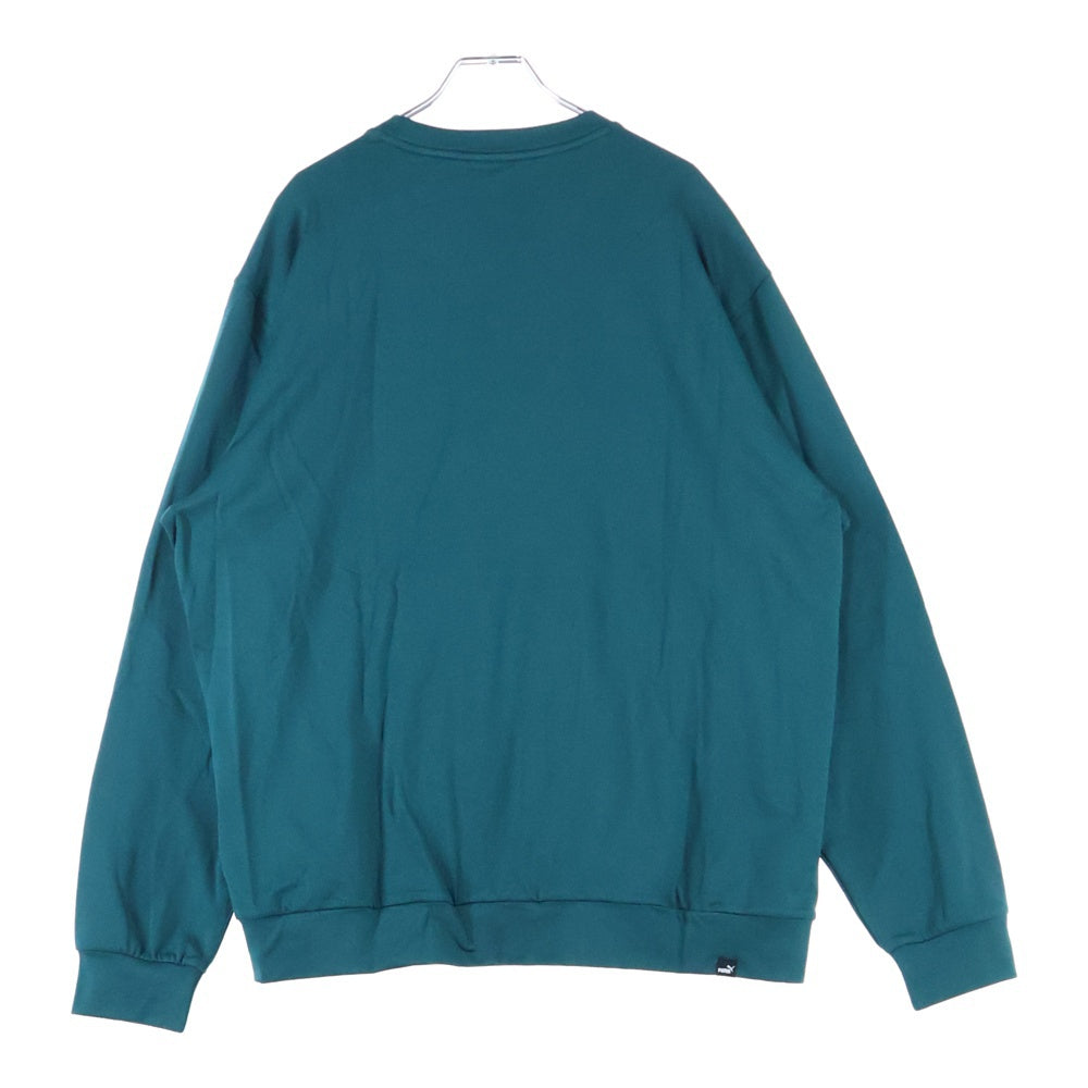 PUMA(プーマ) クルーネックスウェットトレーナー 671872-24 グリーン