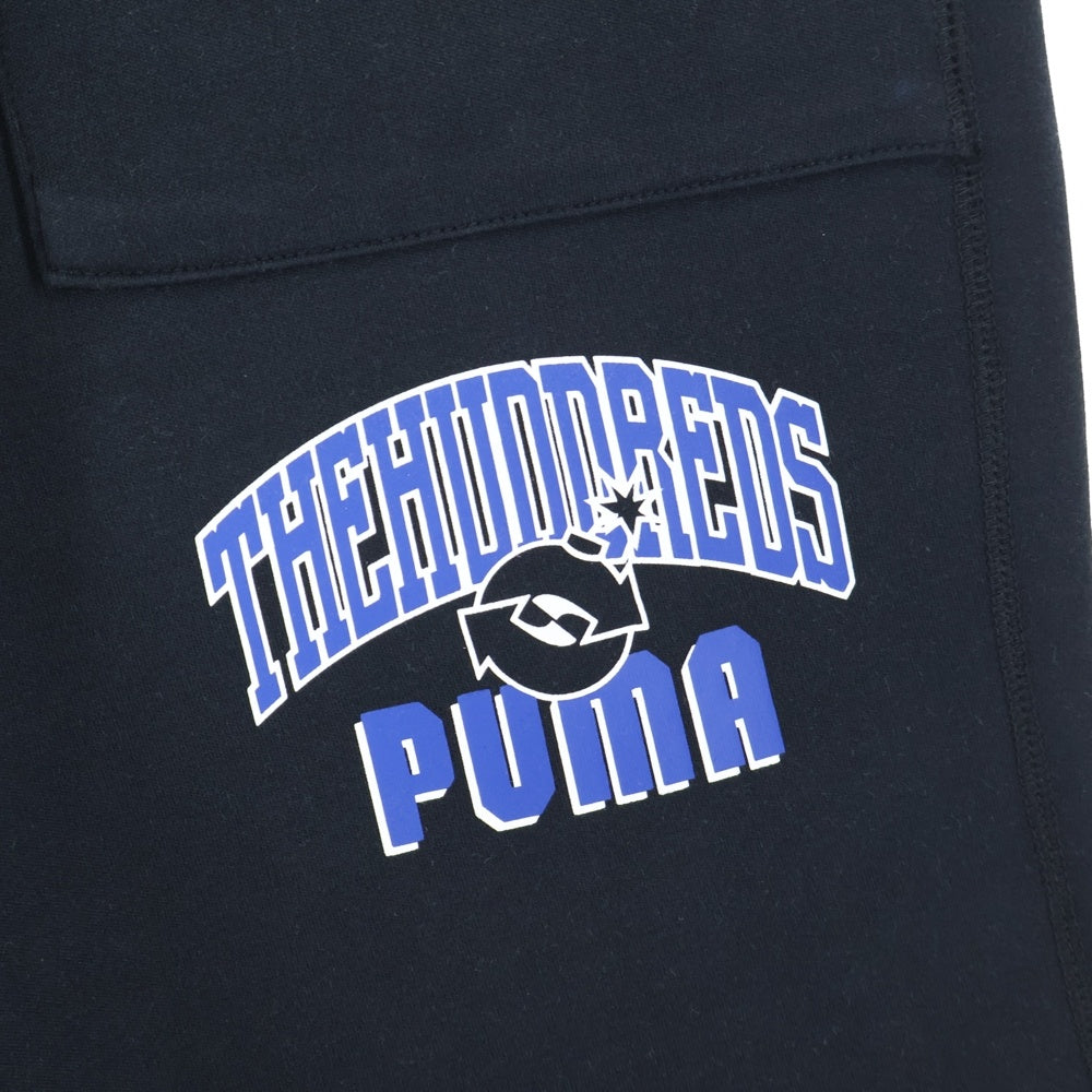 PUMA(プーマ) フロントプリントスウェットパンツ 598451-01 ブラック