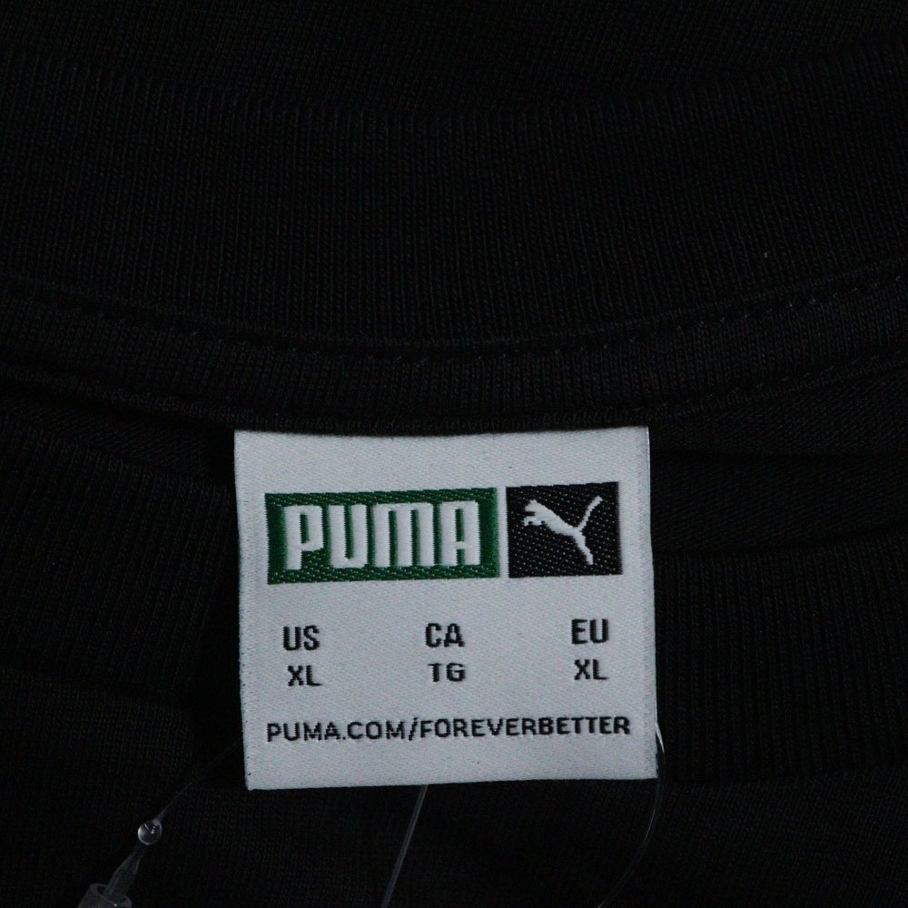 PUMA(プーマ) フロントプリント半袖Tシャツ 622523-01 ブラック