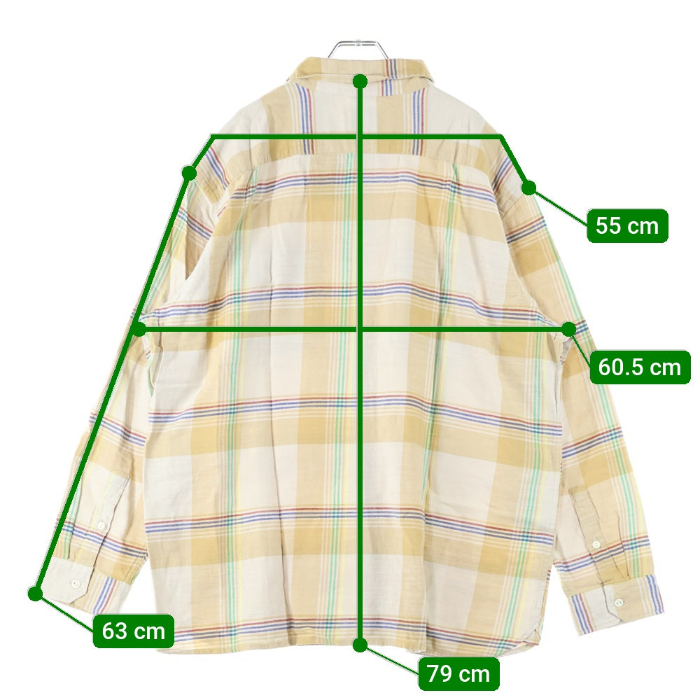 Levi's(リーバイス) フロントボタン付きチェックシャツ 19573-0189 ブラウン