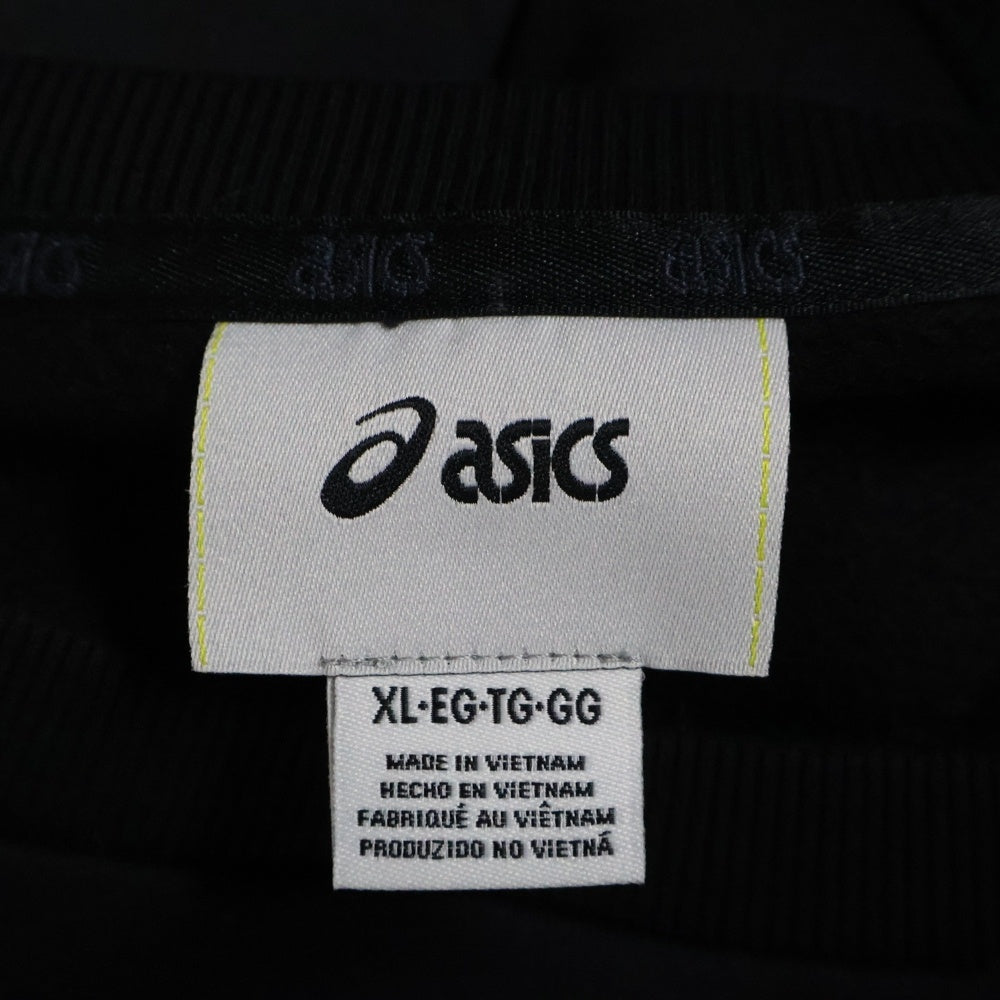 ASICS(アシックス) クルーネックスウェットトレーナー 2201A018 ブラック