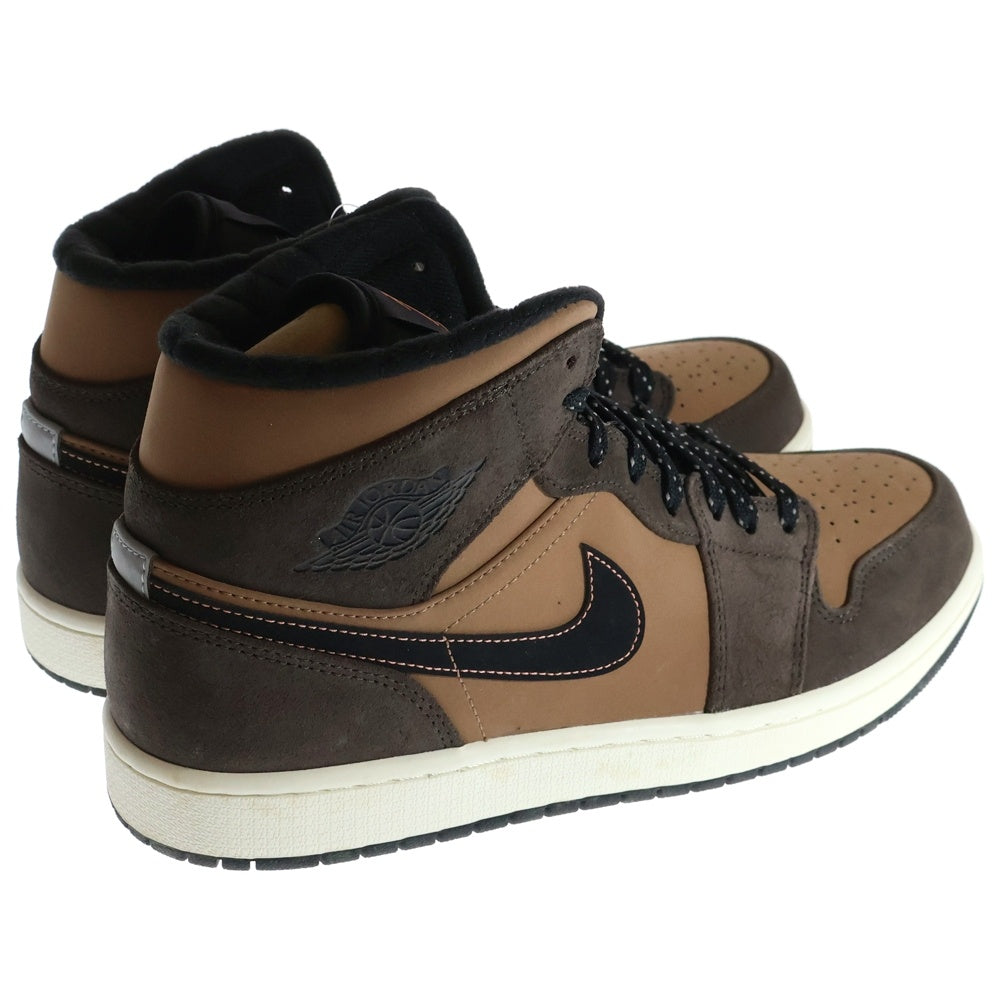 NIKE(ナイキ) AIR JORDAN 1 MID SE DARK CHOCOLATE DC7294-200 エアジョーダン1 ダークチョコレート ミッドカットスニーカー ブラウン US11/29.0cm