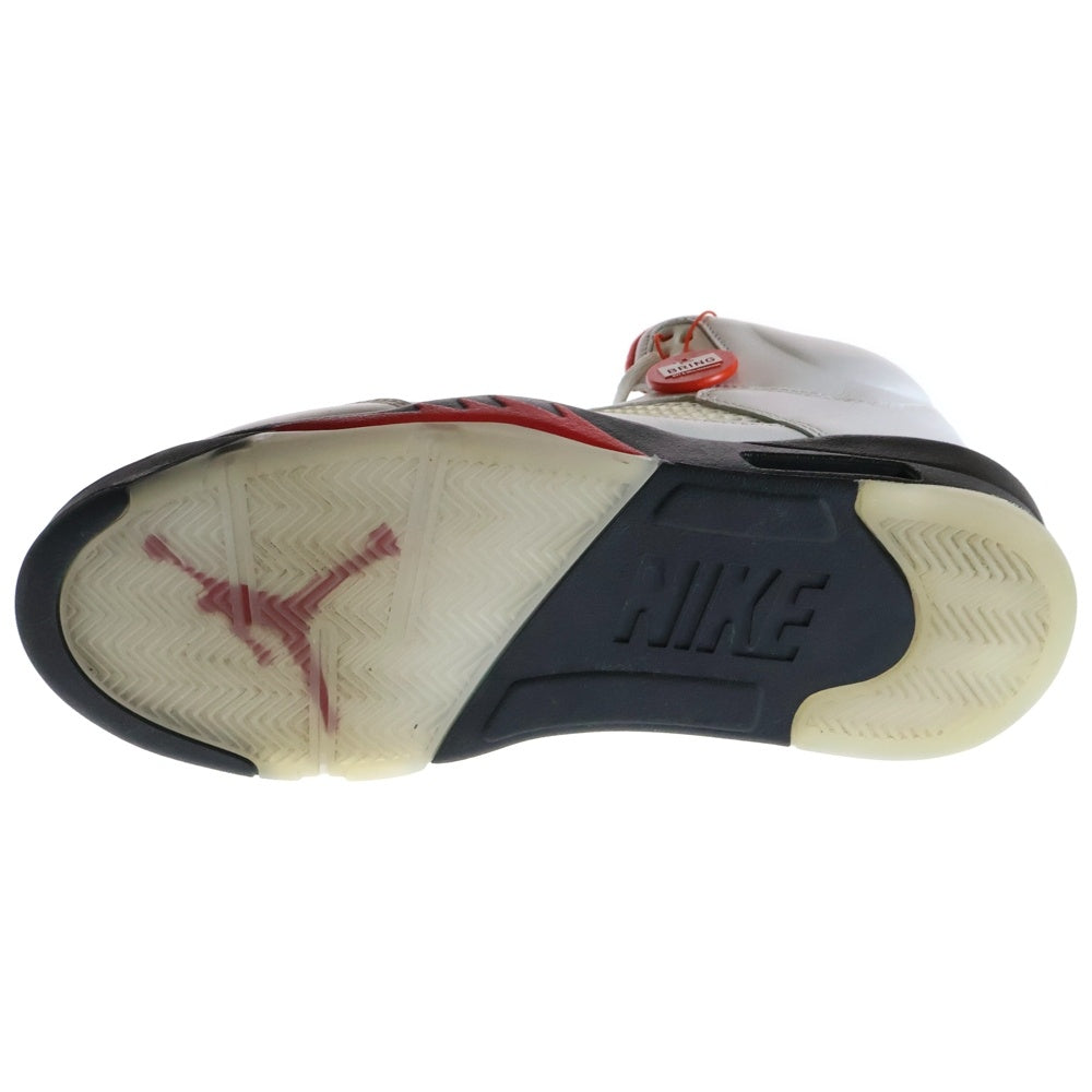 NIKE(ナイキ) AIR JORDAN 5 RETRO FIRE RED DA1911-102 エアジョーダン5 ファイアレッド ハイカットスニーカー US10/28.0cm ホワイト /レッド