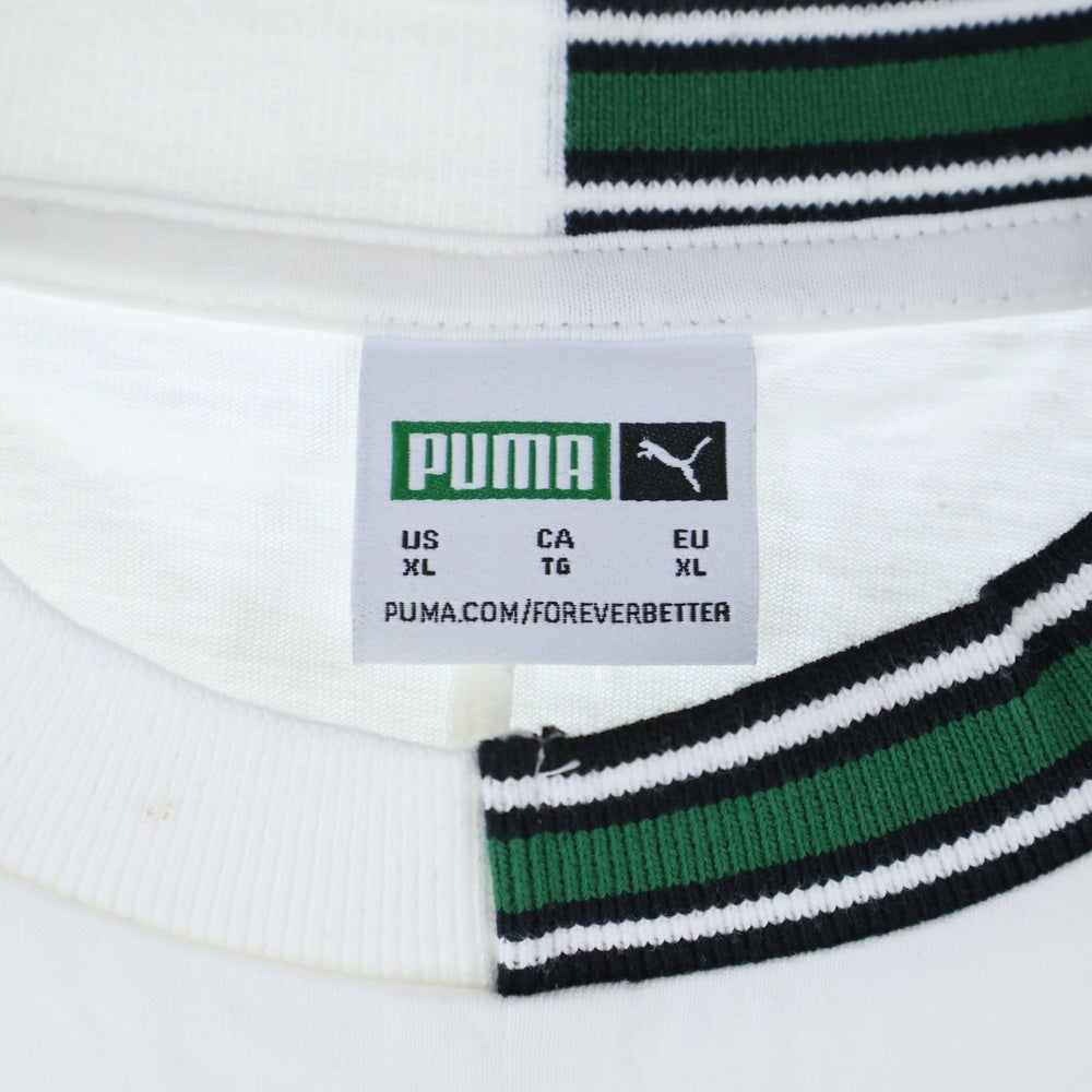 PUMA(プーマ) フロントプリント半袖Tシャツ 538296-02 ホワイト