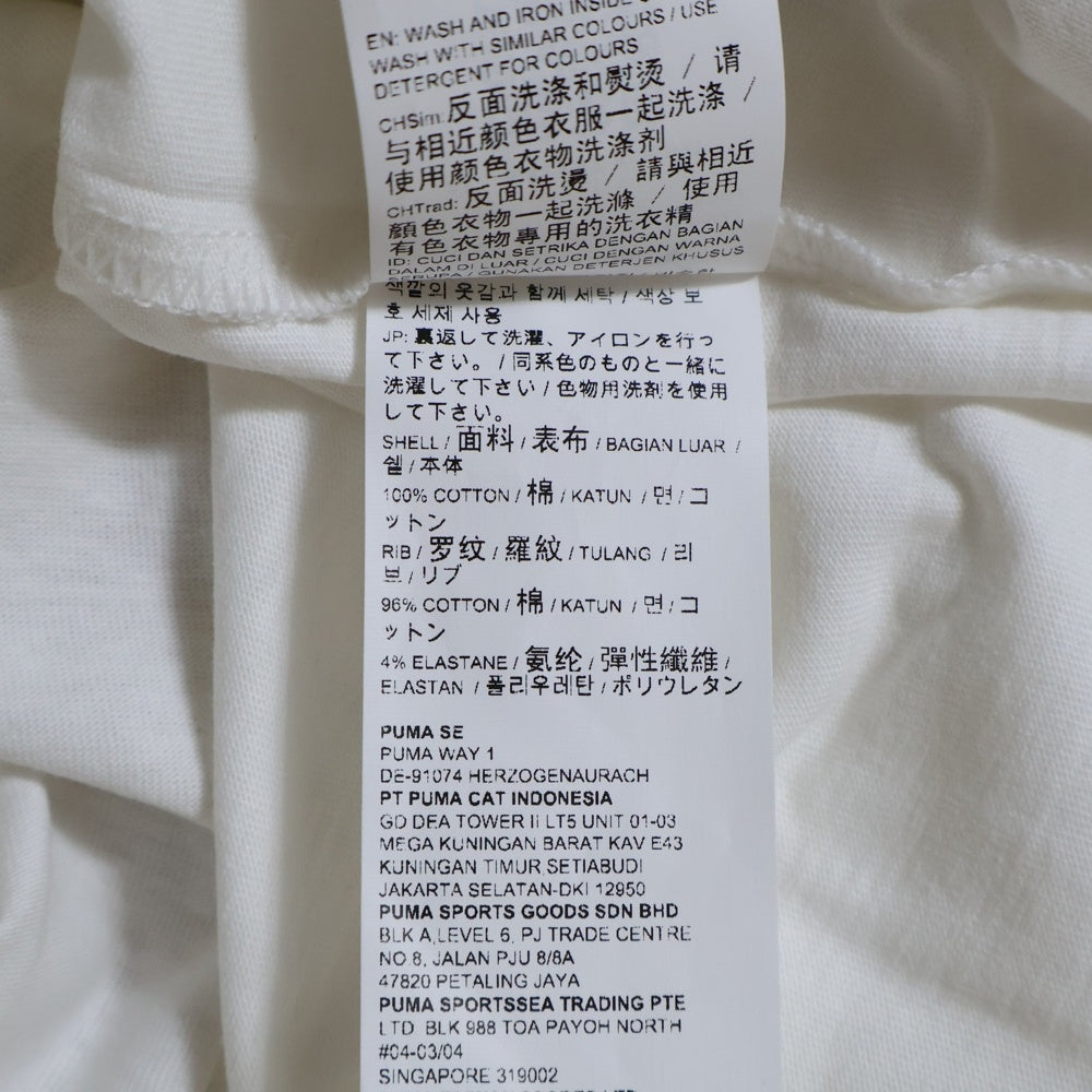 PUMA(プーマ) フロントプリント半袖Tシャツ 538296-02 ホワイト