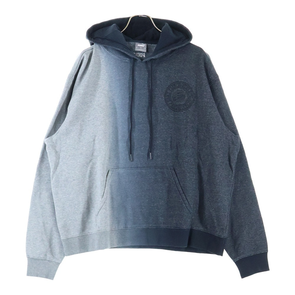 PUMA(プーマ) フロント刺繍プルオーバーパーカー 532118-03 グレー