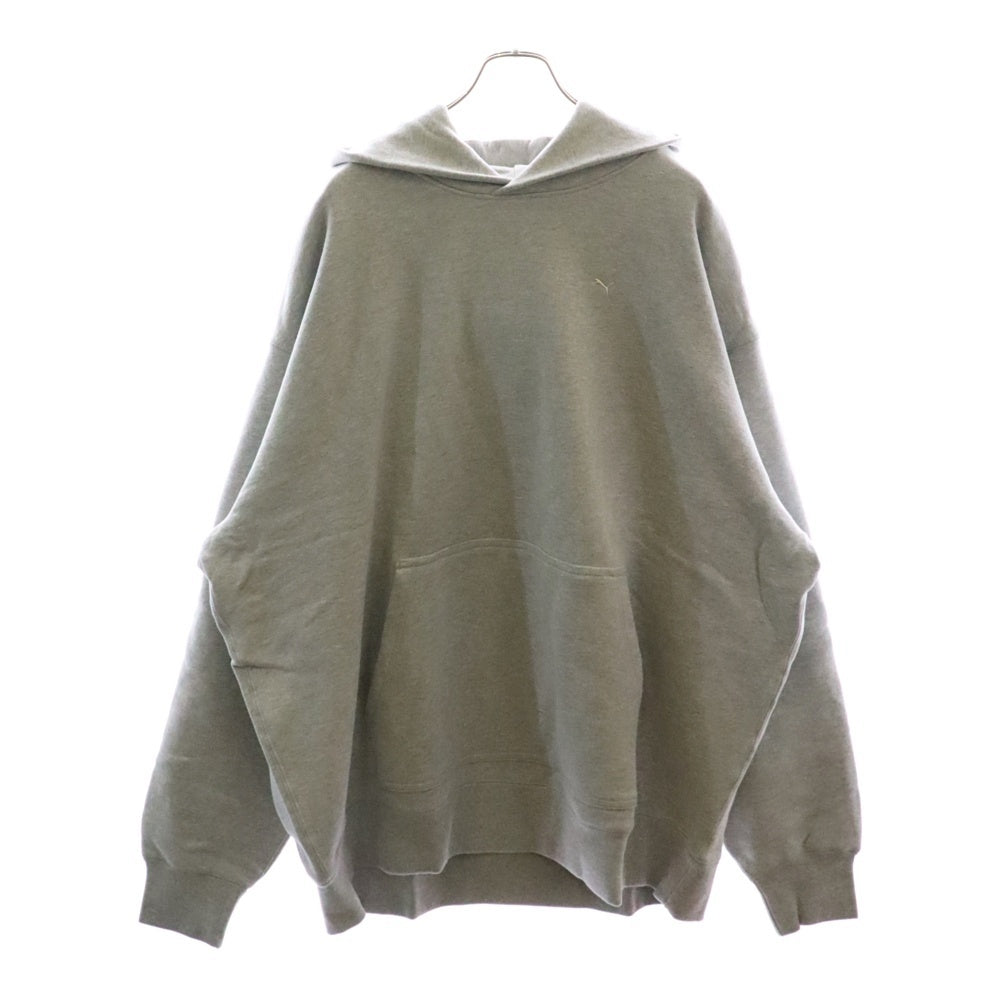 PUMA(プーマ) フロント刺繍プルオーバーパーカー 535933-04 グレー