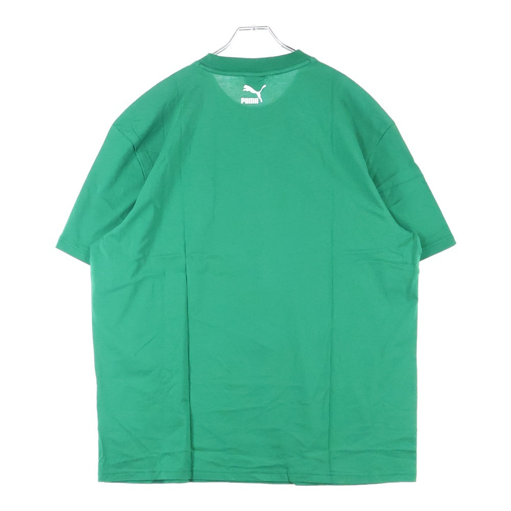 PUMA(プーマ) フロントプリント半袖Tシャツ 536808-96 グリーン