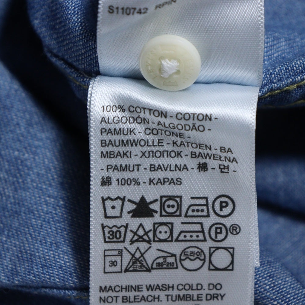 Levi's(リーバイス) フロントスナップデニムシャツ A5722-0006 ブルー