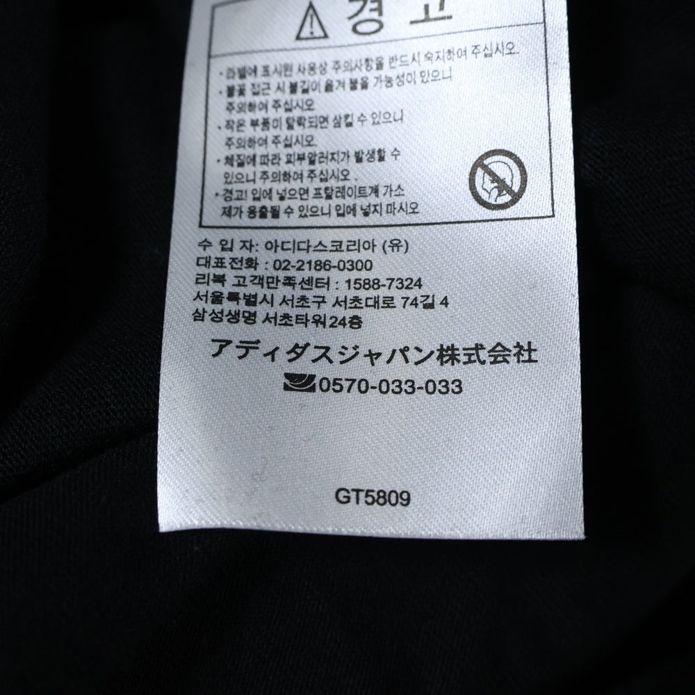 Reebok(リーボック) フロントプリント半袖Tシャツ GT5809 ブラック