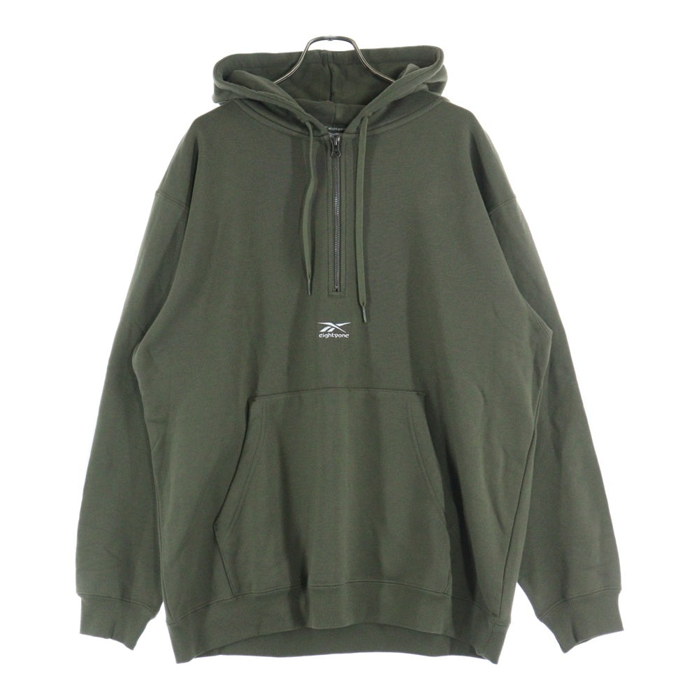 Reebok(リーボック) ハーフジップパーカー HF5392 グリーン