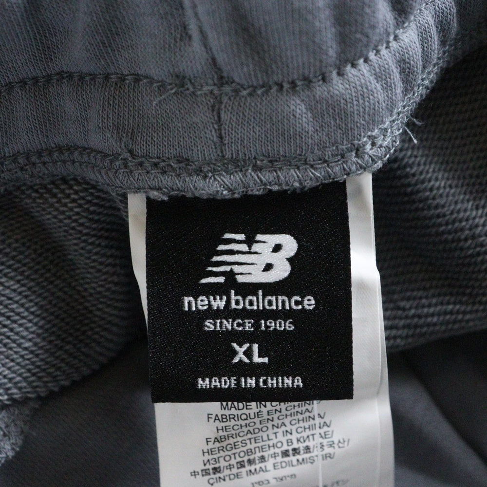 New Balance(ニューバランス) フロント刺繡スウェットパンツ MT23505 ブラック