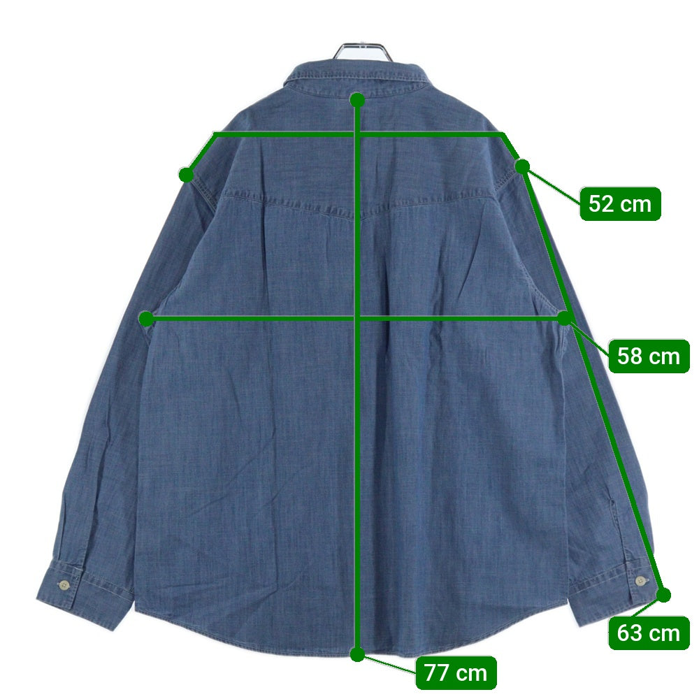 Levi's(リーバイス) フロントボタンデニムシャツ A1919-0003 ブルー