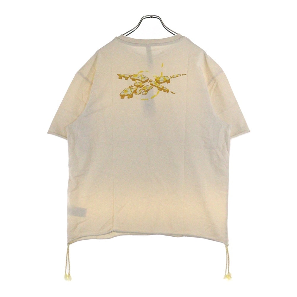 Reebok(リーボック) 半袖Tシャツ GU3895 ベージュ