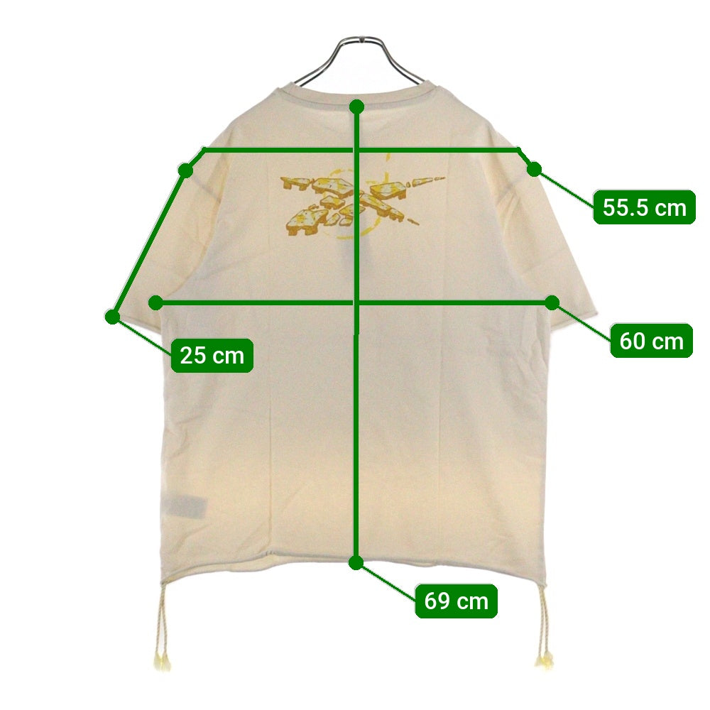 Reebok(リーボック) 半袖Tシャツ GU3895 ベージュ