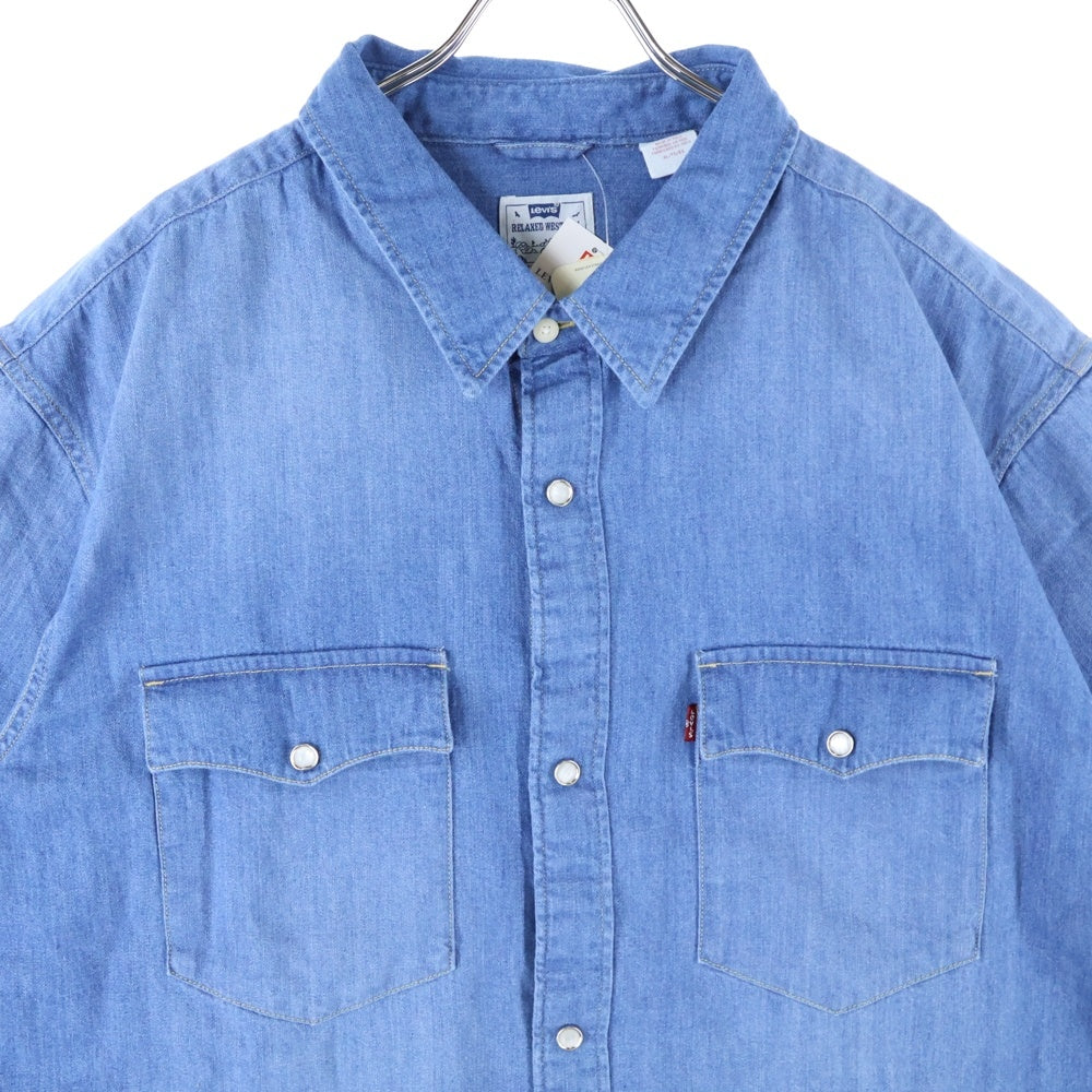 Levi's(リーバイス) フロントスナップデニムシャツ A5722-0006 ブルー