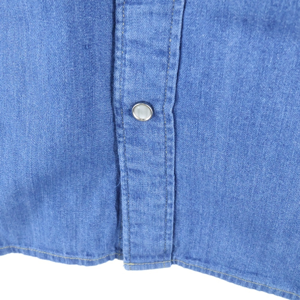 Levi's(リーバイス) フロントスナップデニムシャツ A5722-0006 ブルー