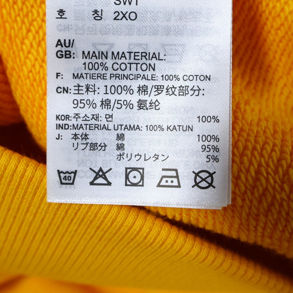 Reebok(リーボック) フロント刺?クルーネックスウェットトレーナー HB6240 イエロー