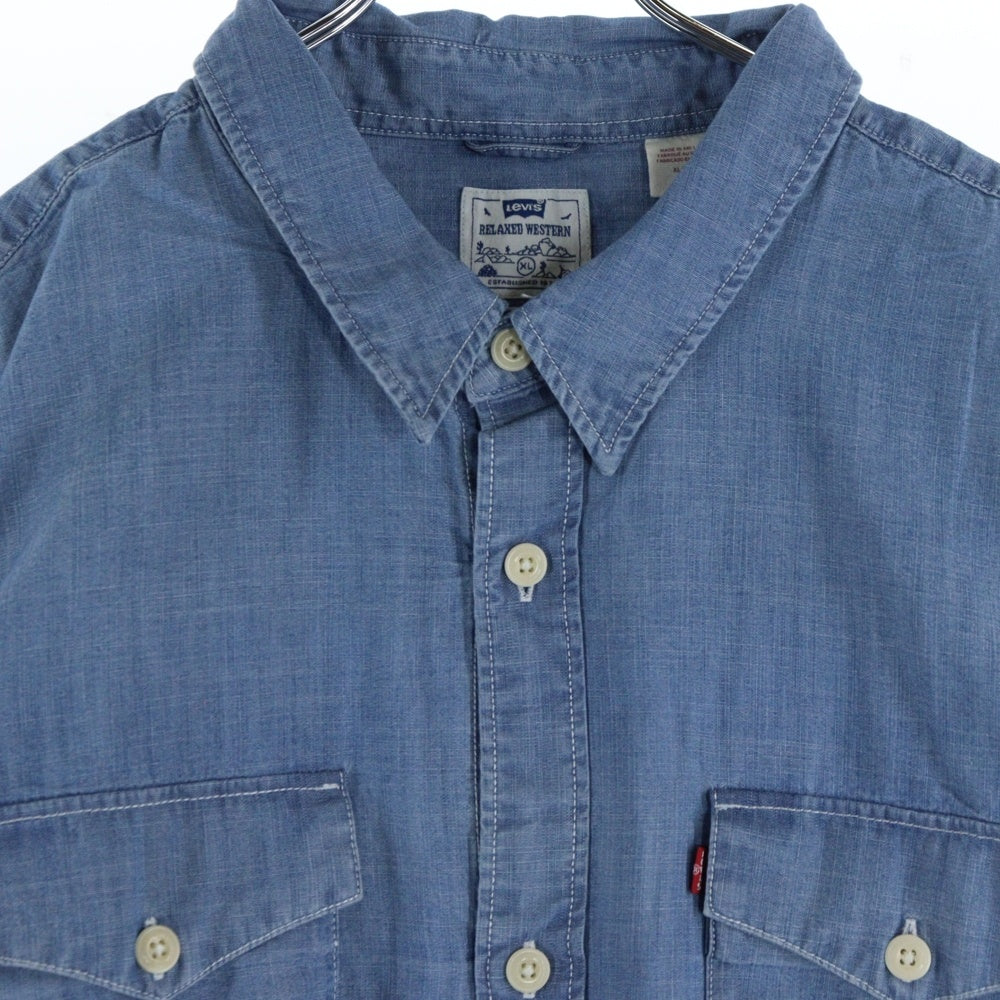 Levi's(リーバイス) フロントボタンデニムシャツ A1919-0003 ブルー