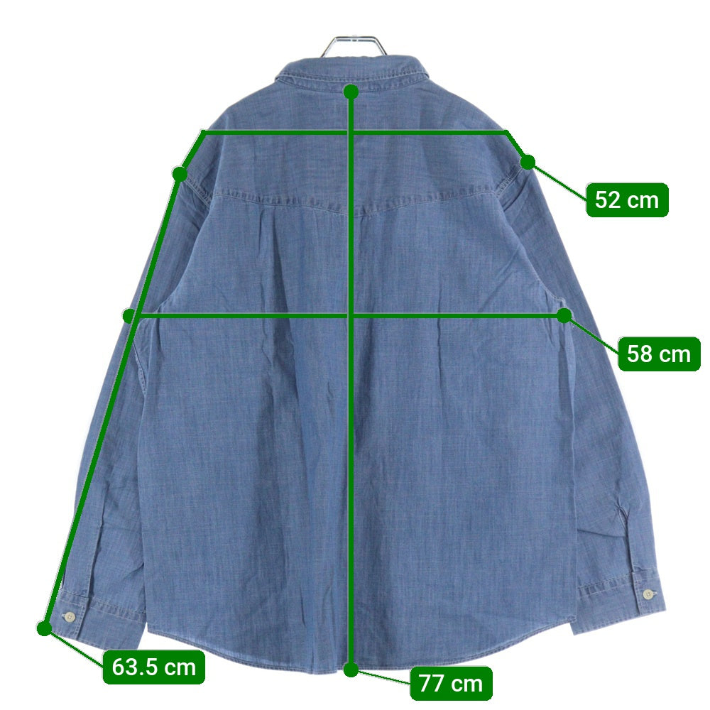 Levi's(リーバイス) フロントボタンデニムシャツ A1919-0003 ブルー