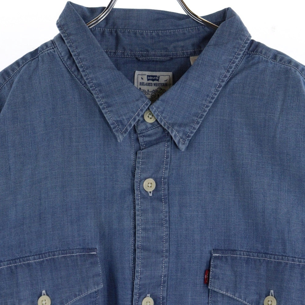 Levi's(リーバイス) フロントボタンデニムシャツ A1919-0003 ブルー