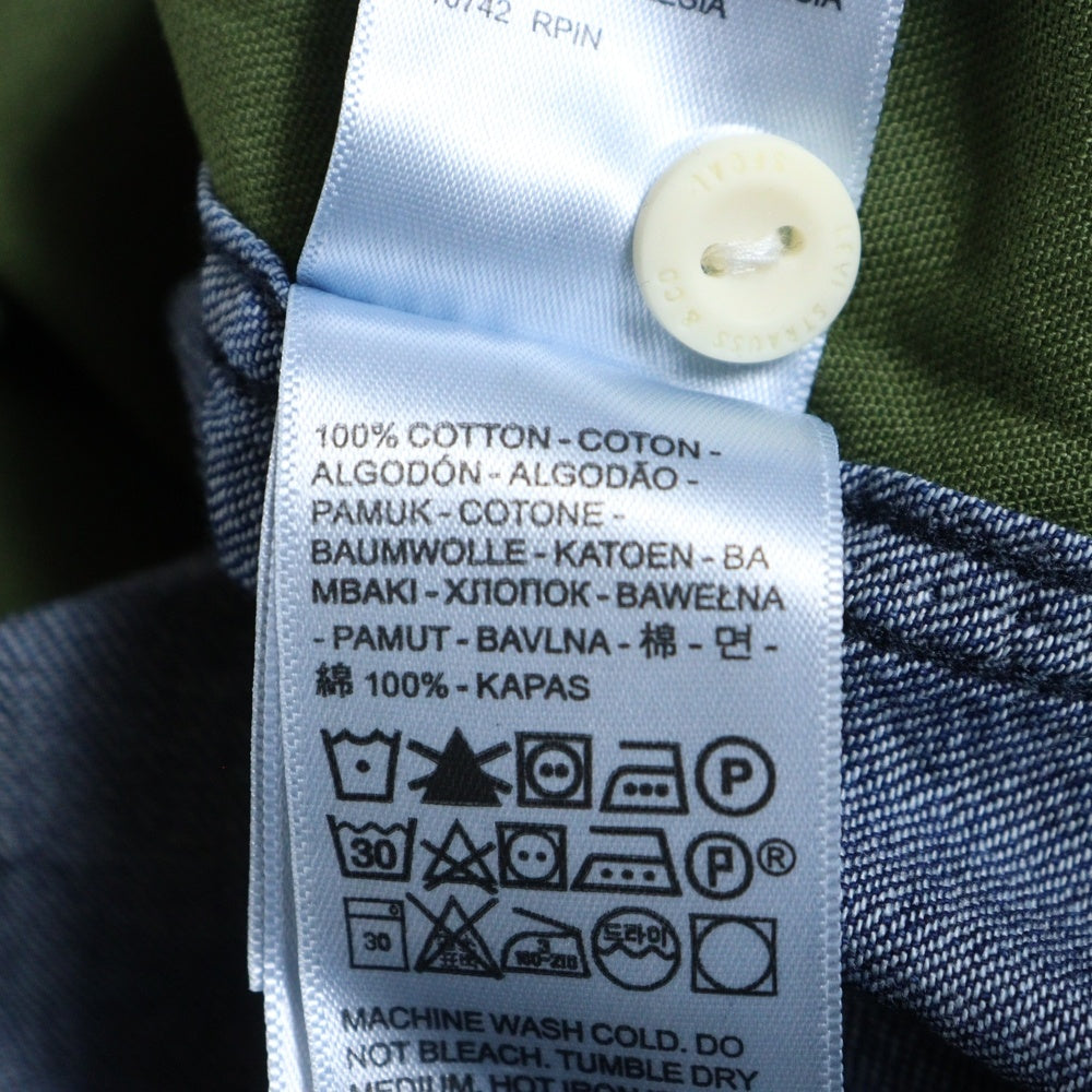 Levi's(リーバイス) フロントボタンデニムシャツ A5724-0001 ブルー/グリーン