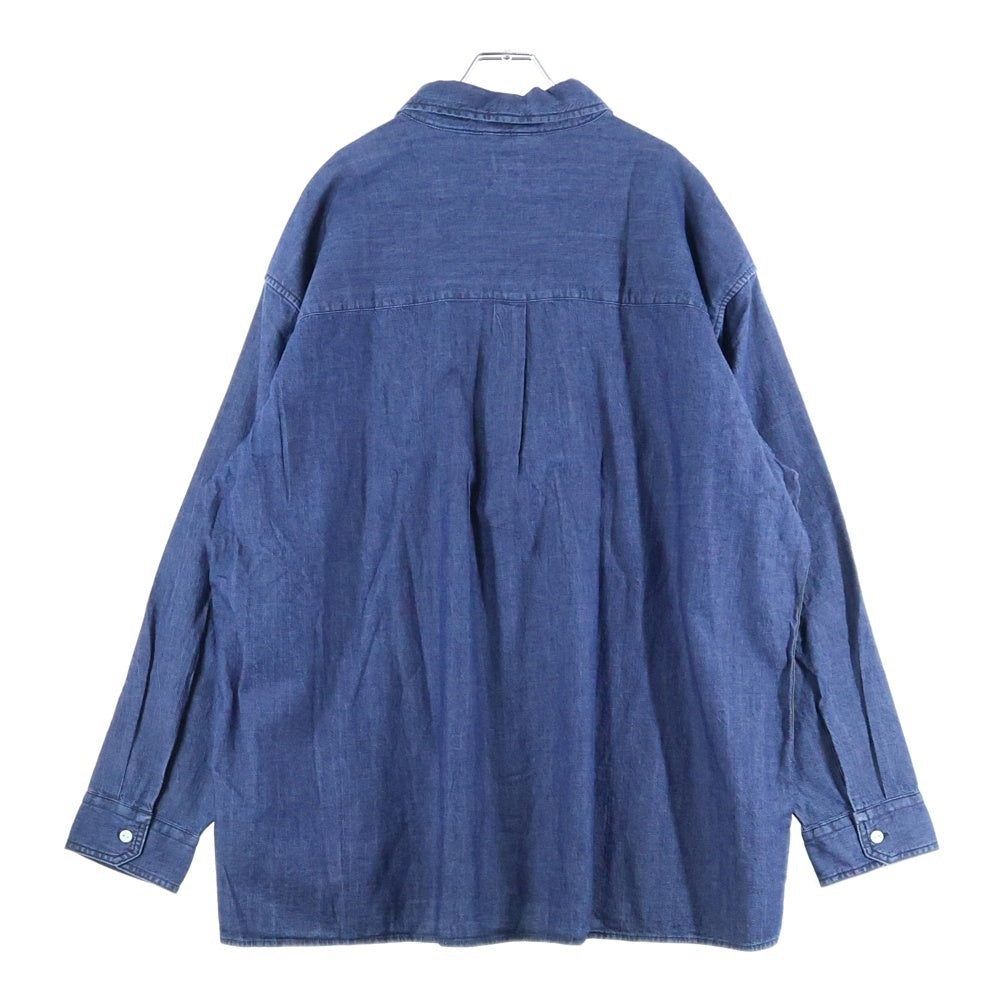 Levi's(リーバイス) フロントボタンデニムシャツ A5724-0001 ブルー/グリーン