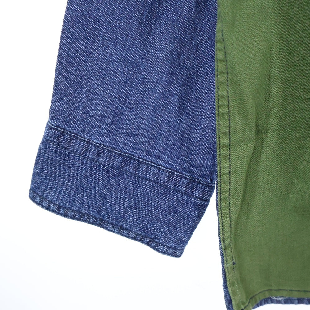 Levi's(リーバイス) フロントボタンデニムシャツ A5724-0001 ブルー/グリーン