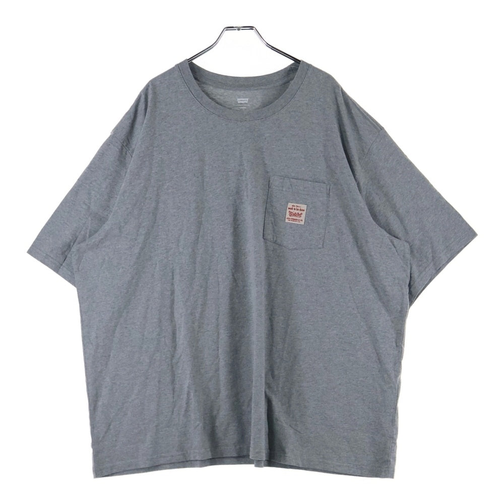 Levi's(リーバイス) フロントポケット半袖Tシャツ A5850-0003 グレー