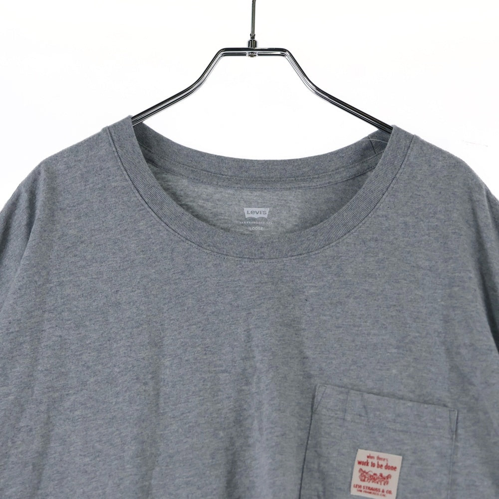 Levi's(リーバイス) フロントポケット半袖Tシャツ A5850-0003 グレー