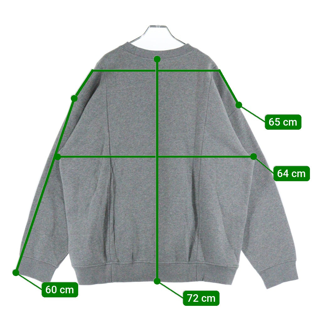 Levi's(リーバイス) フロントプリントクルーネックスウェットトレーナー A48370002 グレー