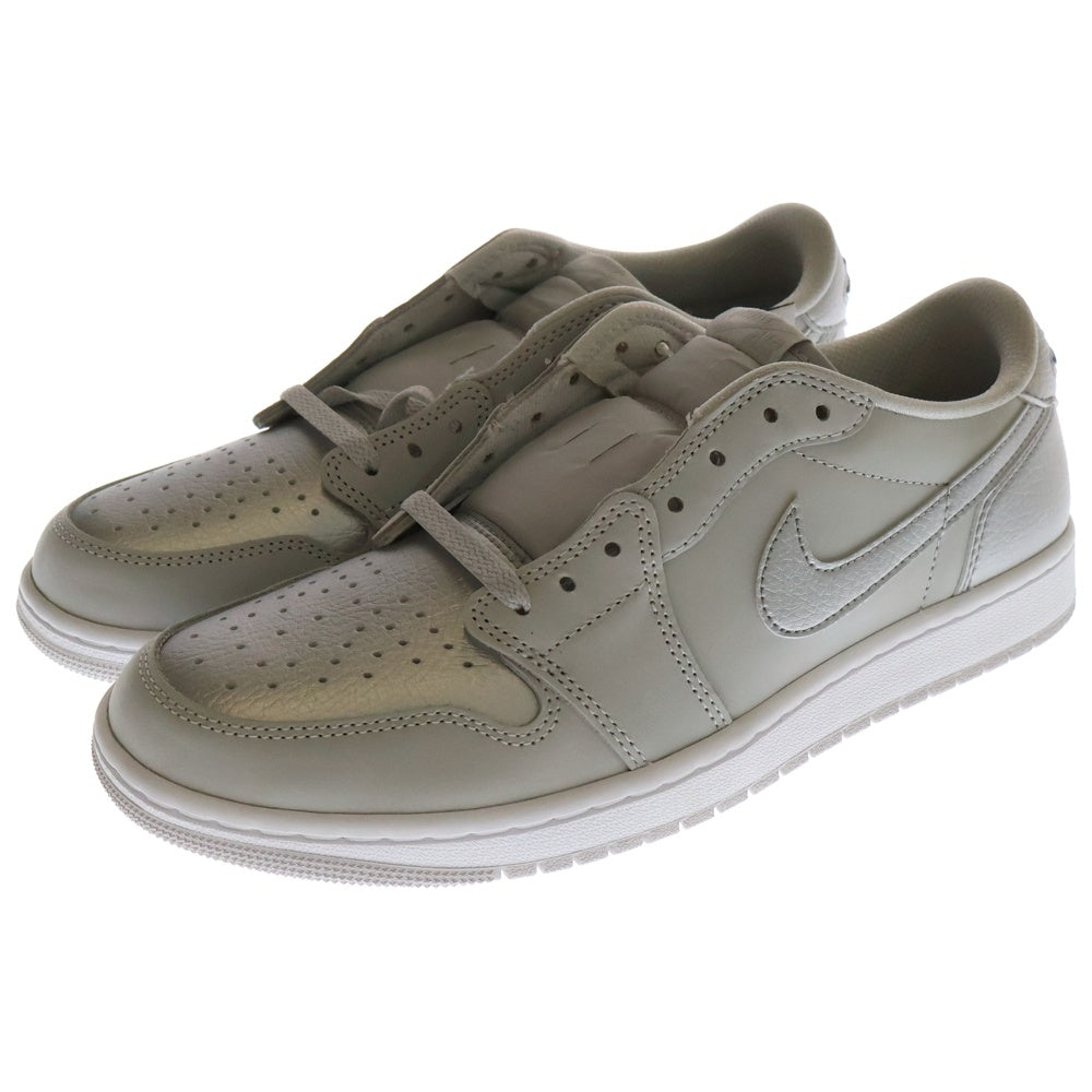 NIKE(ナイキ) AIR JORDAN 1 RETRO LOW OG SILVER CZ0790-002 エアジョーダン 1 レトロ ローカットスニーカー シルバー US11/29.0cm