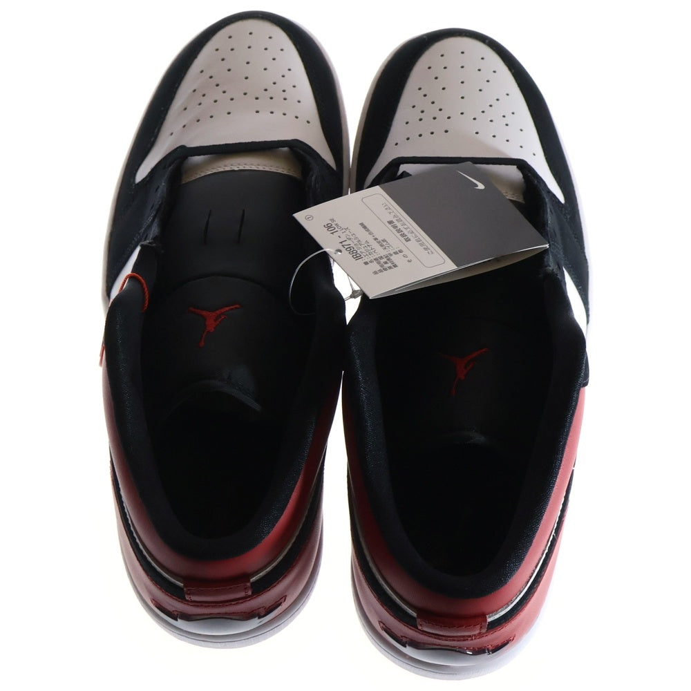 NIKE(ナイキ) AIR JORDAN 1 LOW SE IB8971-106 エアジョーダン1 ローカットスニーカー ホワイト/ブラック/レッド US11.5/29.5cm