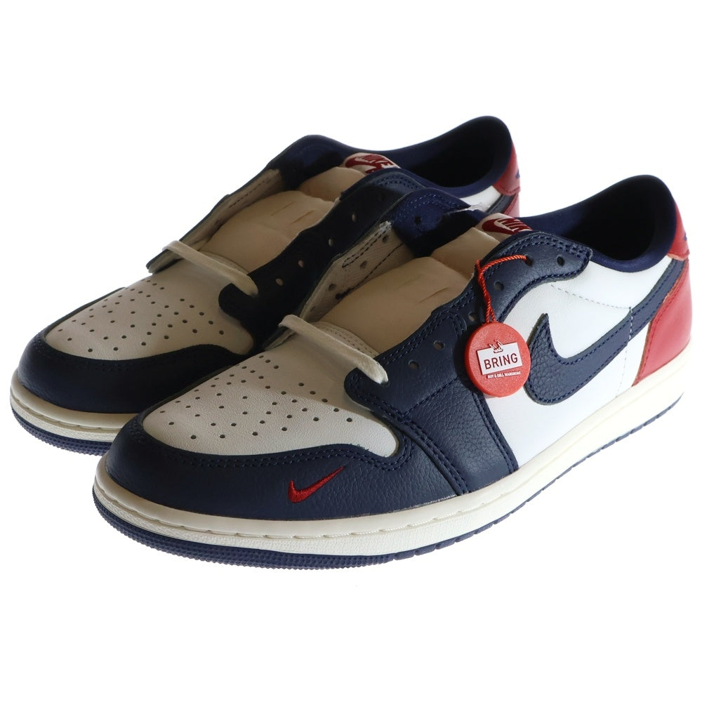 NIKE(ナイキ) AIR JORDAN 1 RETRO LOW OG HQ2993-100 エアジョーダン1 ローカットスニーカー ネイビー/レッド US11/29.0cm