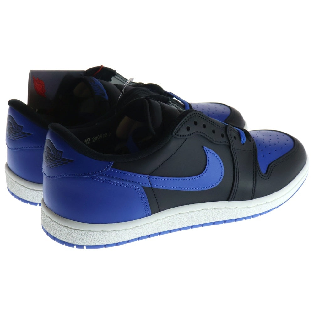 NIKE(ナイキ) AIR JORDAN 1 LOW 85 ROYAL IB1981-004 エアジョーダン ロイヤル ローカットスニーカー ブラック/ブルー US12/30.0cm